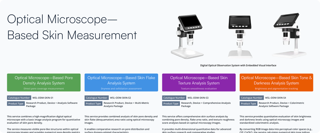 LC-OCT 피부 구조 분석 장비