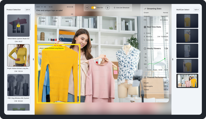 실시간 스트리밍 데이터 처리 기술 일러스트레이션
